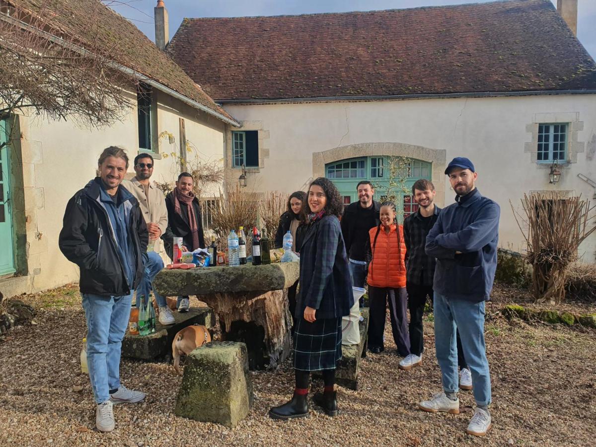 Ferme Equestre & Chambres D'Hotes Gateau Stables Proche Guedelon Saint-Amand-en-Puisaye Exterior foto